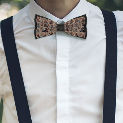 Bigfoot Designed Bow Tie - 19 Designs - Sasquatch, Bigfoot Bow Tie
