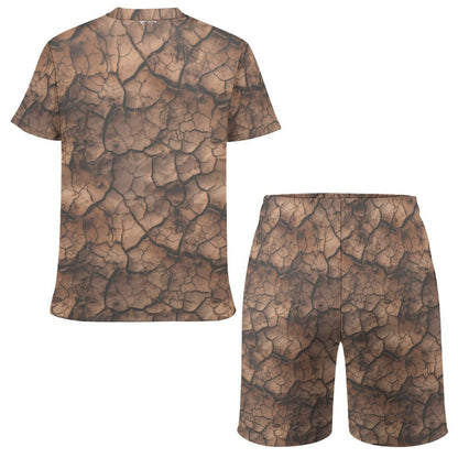 Excited Ssaquatch, Bigfoot, T-shirt Shorts Set