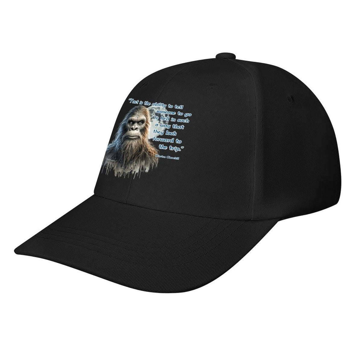 Bigfoot, Sasquatch “Tact..", Baseball Cap – 8 Colors