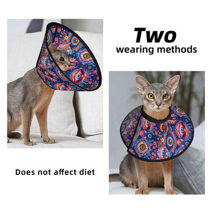 Psychedelic Design, Pet Elizabethan, Pet Medical Collar