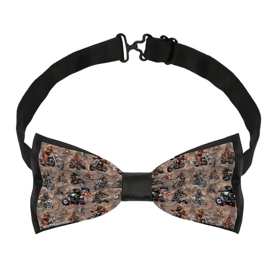 Bigfoot Designed Bow Tie - 19 Designs - Sasquatch, Bigfoot Bow Tie