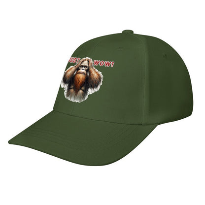 Bigfoot / Sasquatch “Just wow", Baseball Cap – 8 Colors