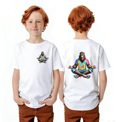 Bigfoot Sasquatch Designs, Kid’s Double Sided Gildan 5000B T Shirt