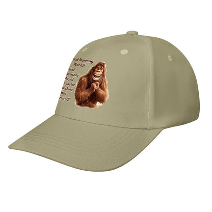 Bigfoot, Sasquatch “Good morning..", Baseball Cap – 8 Colors