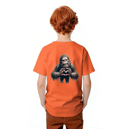 Bigfoot Sasquatch Designs, Kid’s Double Sided Gildan 5000B T Shirt