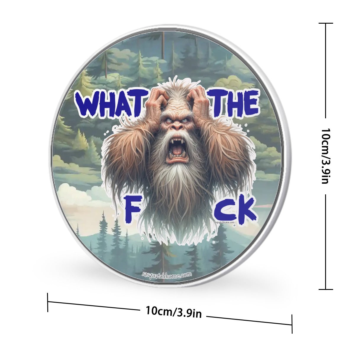 Bigfoot, Sasquatch "WTF", Wireless Charger