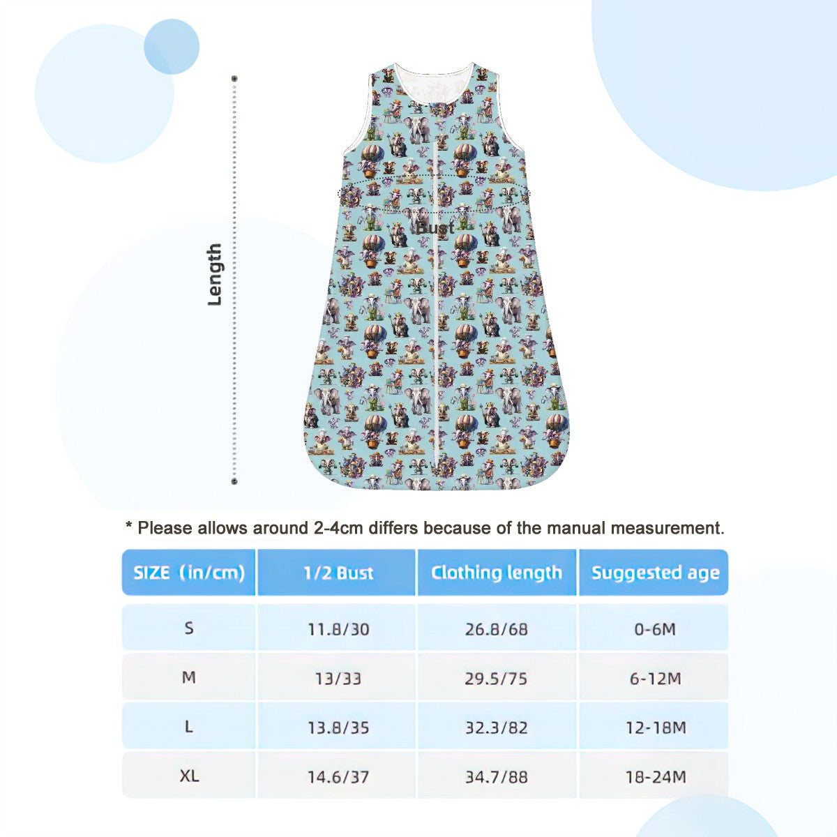 Sleeveless Baby Sleep Sack- 20 AWESOME Designs - one of a kind, Sleep sack, sleep bag, military, outer space, zombies, circus