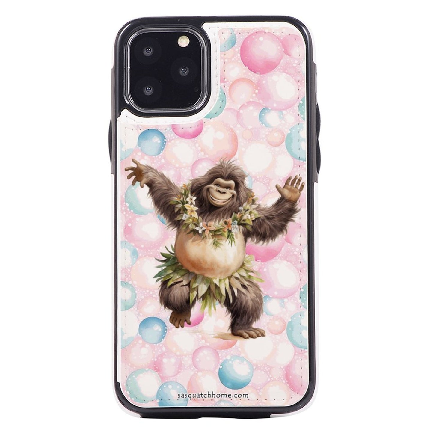 iPhone 11 Pro Bigfoot, Sasquatch Cell Phone Flip Wallet Case