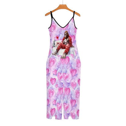 Valentine Bigfoot, Sasquatch, Casual Jumpsuits for Women