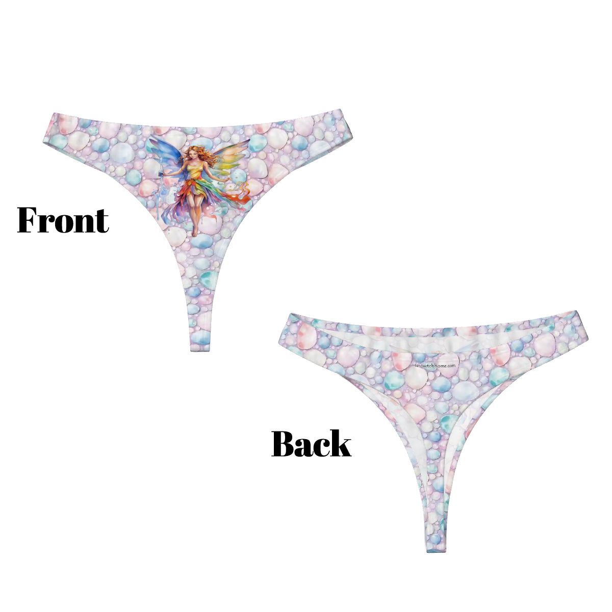 Women’s Polyester Fairy Thong, Panties, Underwear