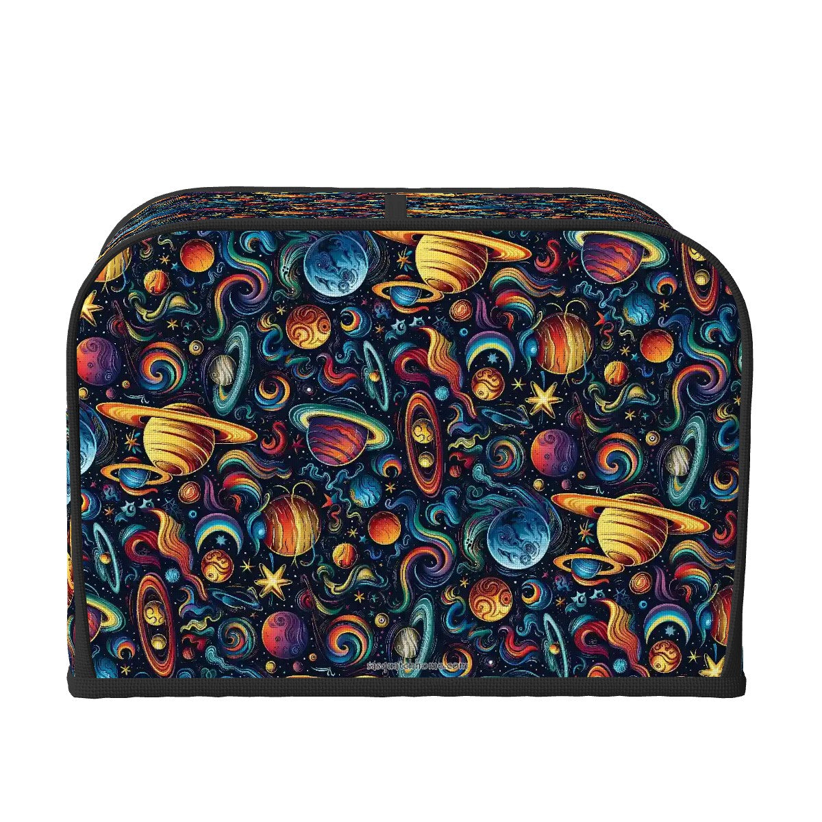 12 Galaxy Outer Space Designs, 4 Slice Toaster Cover
