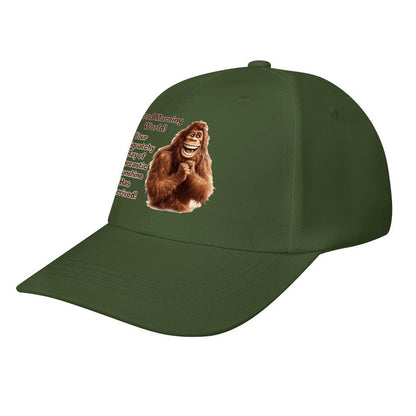 Bigfoot, Sasquatch “Good morning..", Baseball Cap – 8 Colors