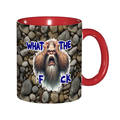 "WTF" Sarcastic Sasquatch Collection 11.2 Oz Ceramic Coffee Mug