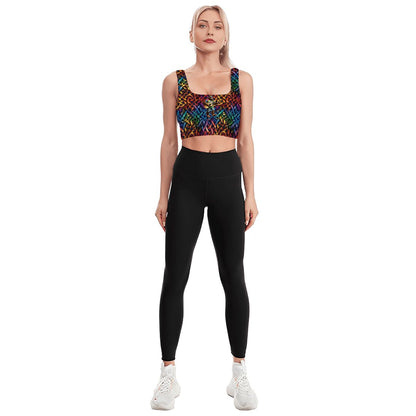 Bigfoot Guitar, Traditional Sports Bra, Yoga Top