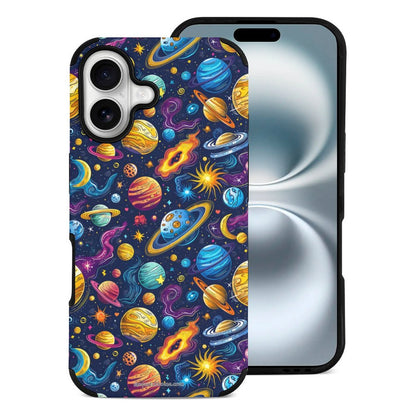 12 Galaxy Outer Space Designs, Microfiber iPhone 16 Cases