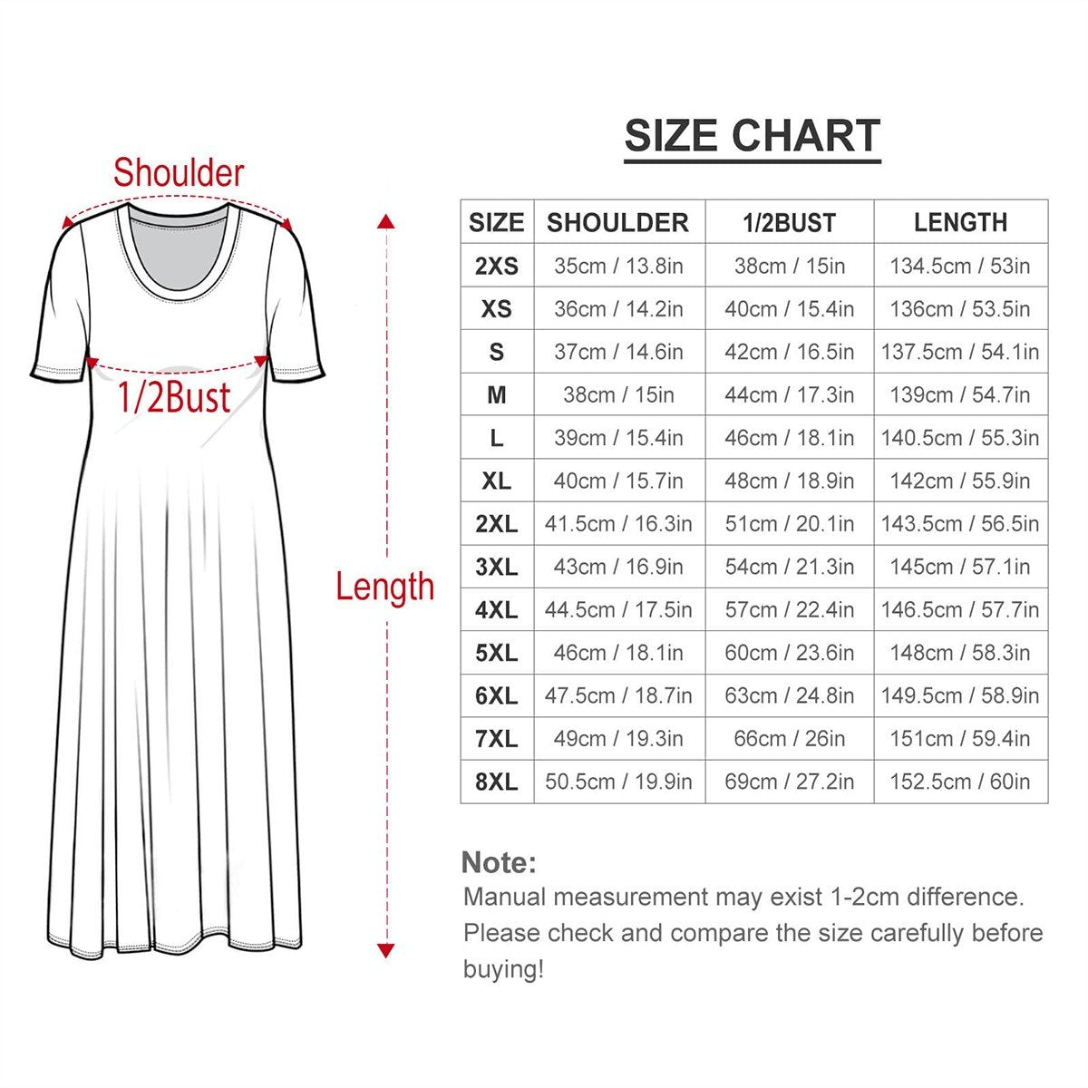 10 Flower Designs, Crew Neck Short Sleeve Maxi Dress