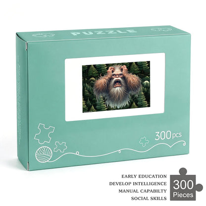 Crazy Sasquatch 300pcs Horizontal Wooden Jigsaw Puzzles