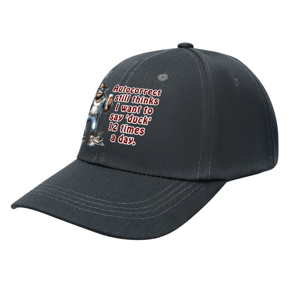 Bigfoot, Sasquatch, "Autocorrect still think..", My Baseball Cap – 8 Colors