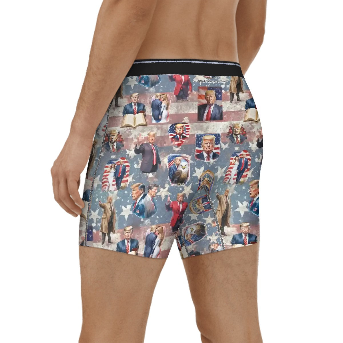 20 Donald Trump Designs, MAGA, Men’s Silk Briefs Underwear