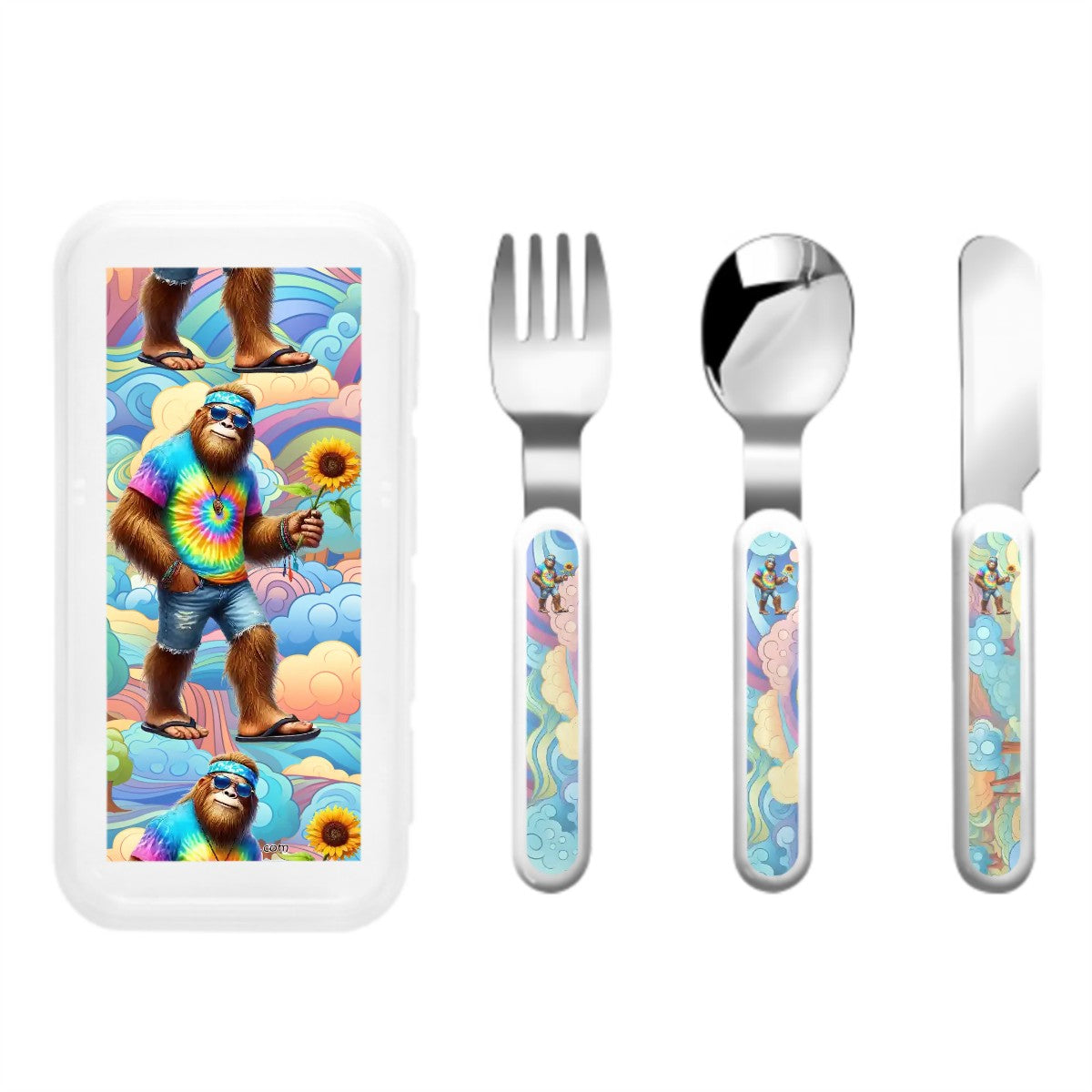 Kids Cutlery Set Straight Handle