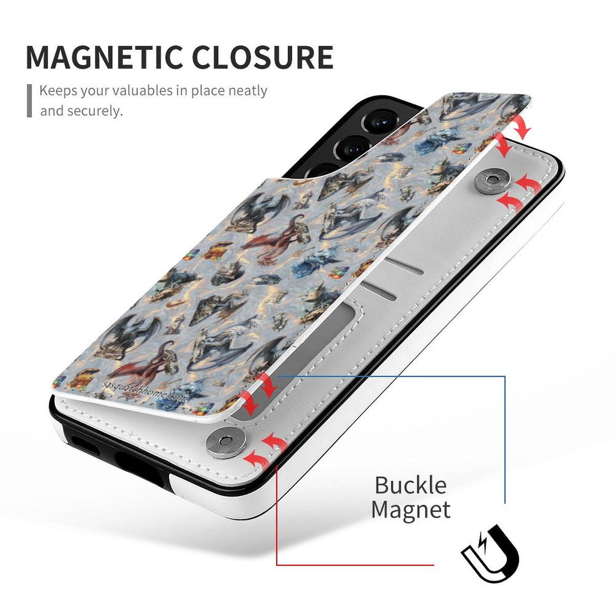 Awesome Designs - Samsung  S21 Ultra, Phone Case / Flip Cover Wallet