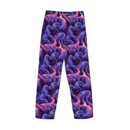 Dancing Bigfoot / Sasquatch, Men’s Polyester, Drawstring, Pajama Pants