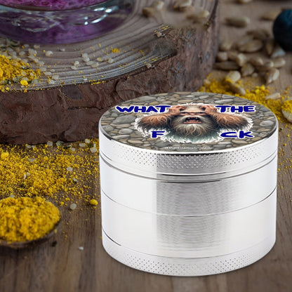Sarcastic Sasquatch "WTF" Herb & Ganja Grinder