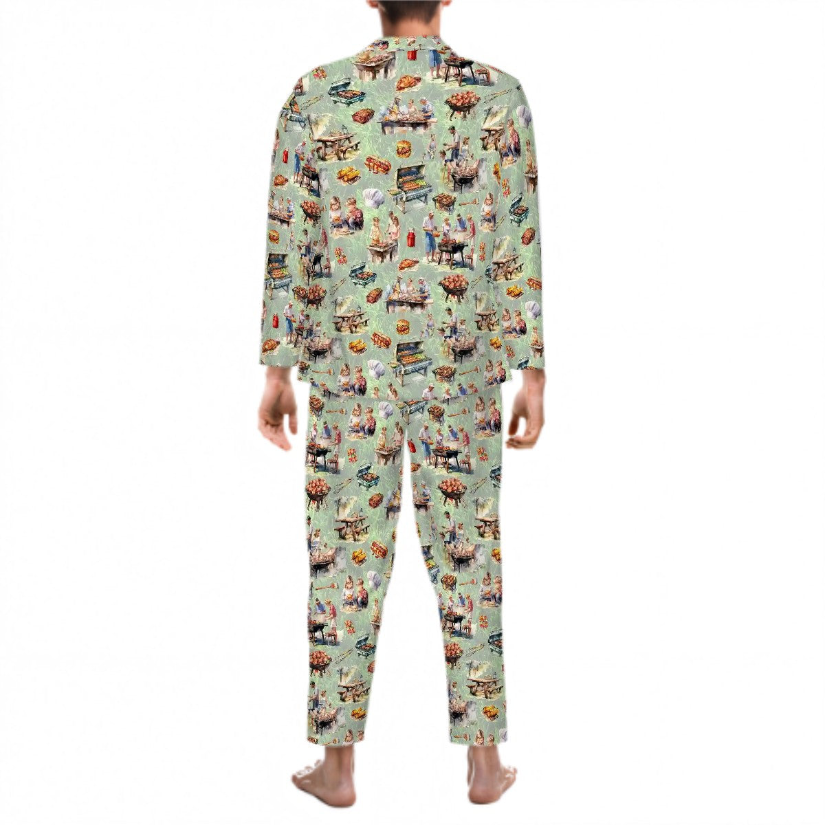 Long Sleeved Pajamas for Men Set - AWESOME 18 DESIGNS