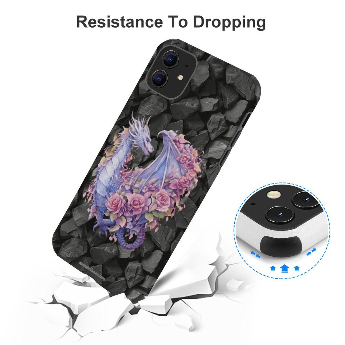 Purple Dragon, Microfiber iPhone 11 Cases