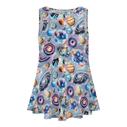 10 Misc Designs, Girl’s Sleeveless Dress