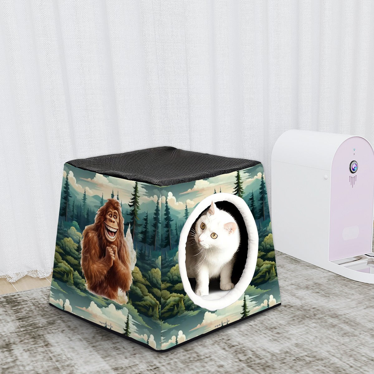 Bigfoot / Sasquatch, Space Capsule Pet Bed