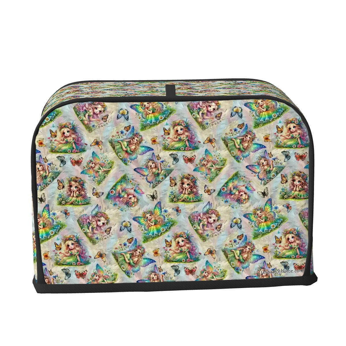 6 Fairy Designs, 2 Slice Toaster Cover