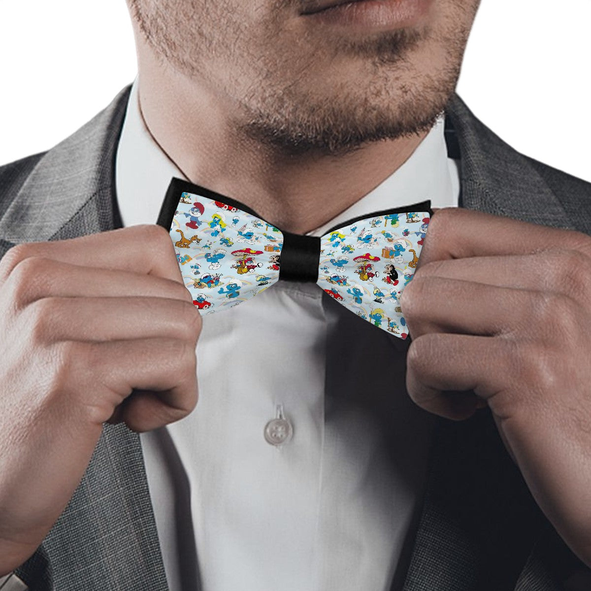 Exclusive Designs Themed Neck Bowties - Smurfs, Zombies, Dragons, Alice in Wonderland