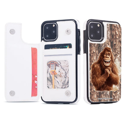 iPhone 11 Pro Bigfoot, Sasquatch Cell Phone Flip Wallet Case