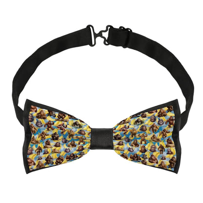 Bigfoot, Sasquatch, Bananas, Polyester BowTie
