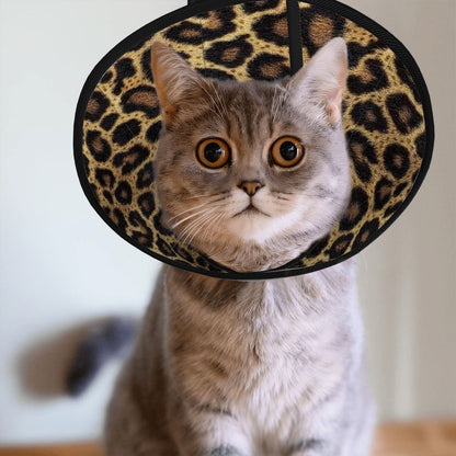 Leopard Design, Pet Elizabethan, Pet Medical Collar