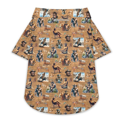 Pet Shirt, dog shirt, cat shirt - Bigfoot, Sasquatch Designs