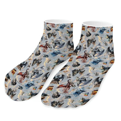 8” Poly Ankle Socks