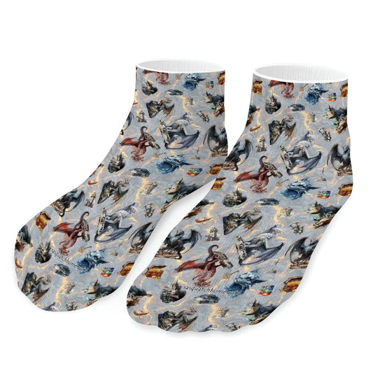 8” Poly Ankle Socks