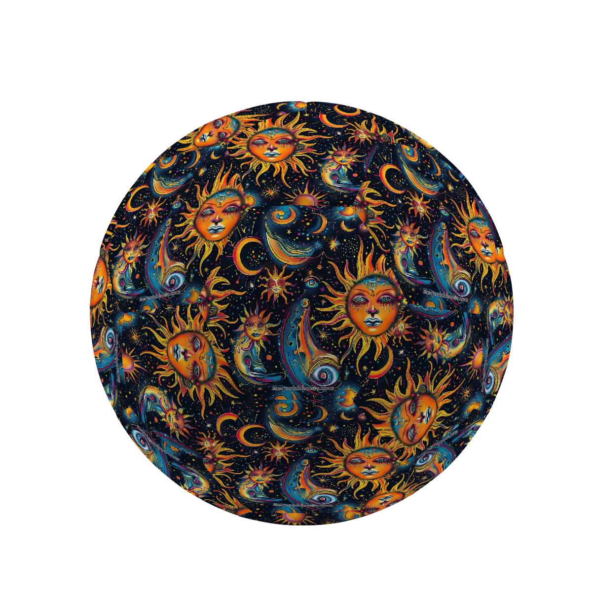 10 Psychedelic Designs, 8.5 Inch Training Soccer Ball