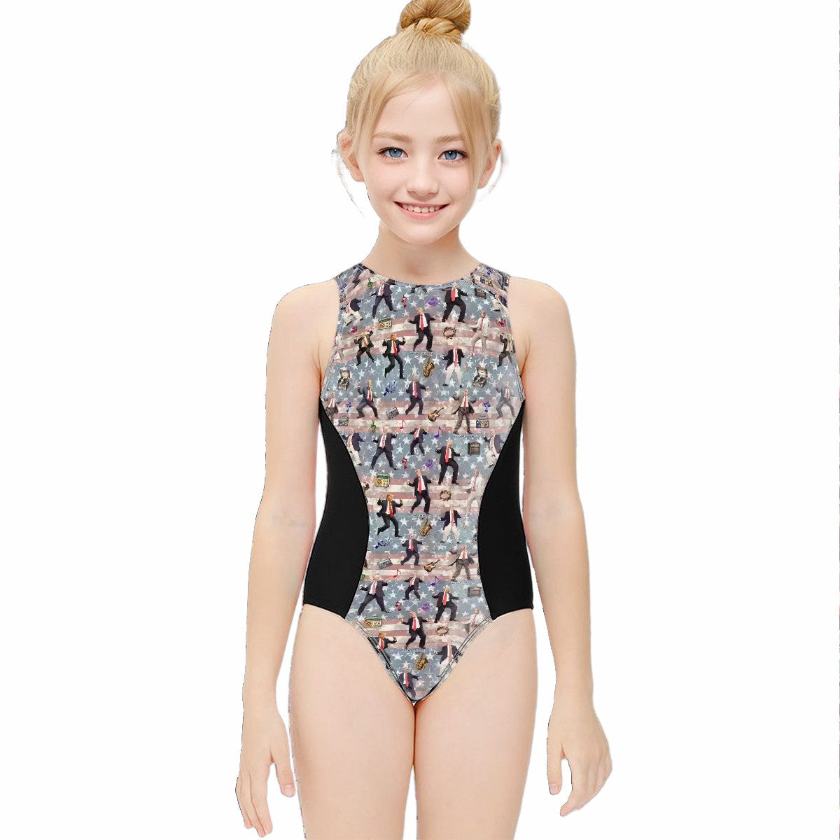 Girls One Piece Swimsuits, Awesome Trump Designs