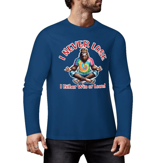 Bigfoot - Sasquatch Cotton Unisex Long Sleeve T-shirt