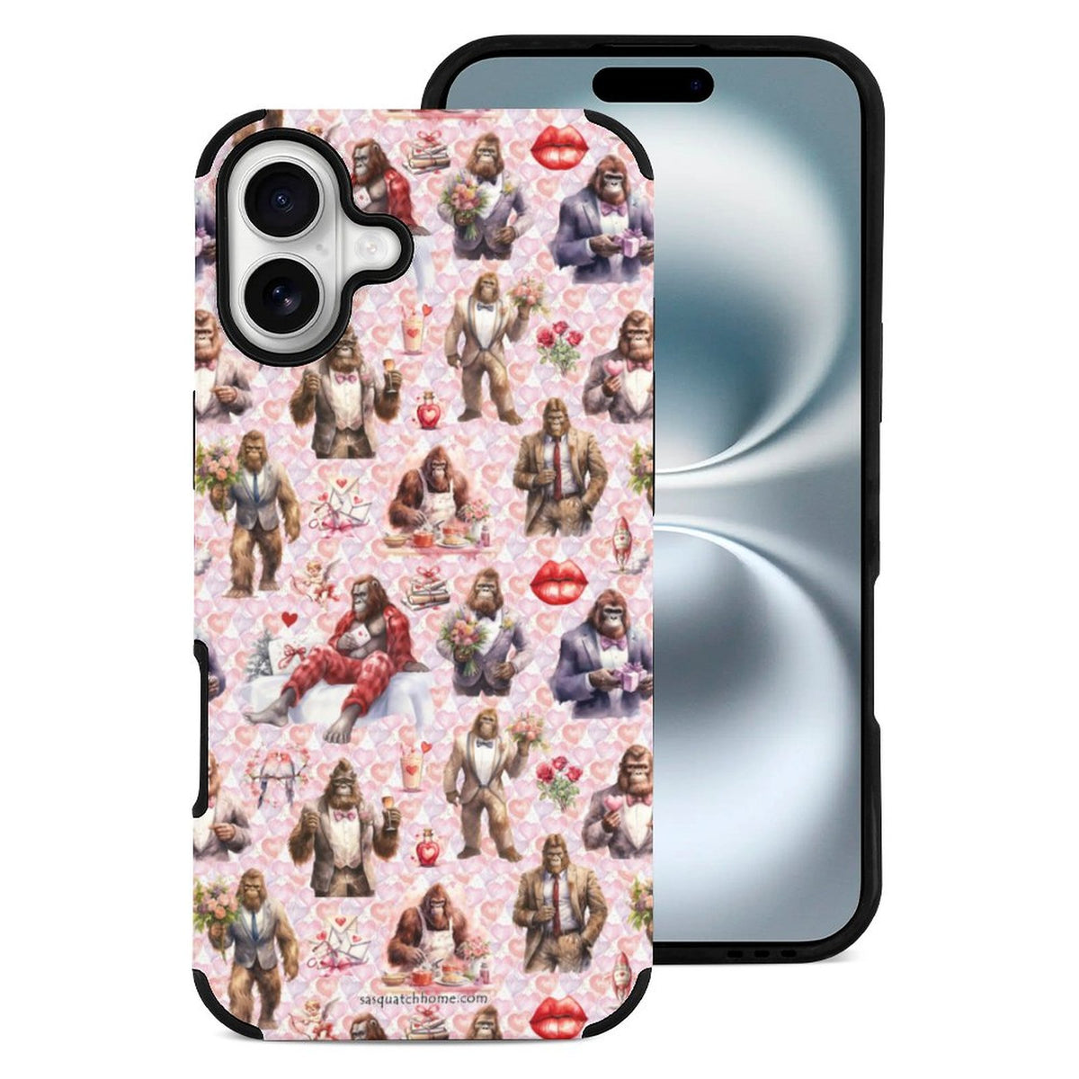 20 Bigfoot / Sasquatch Designs, Microfiber iPhone 16 Cases