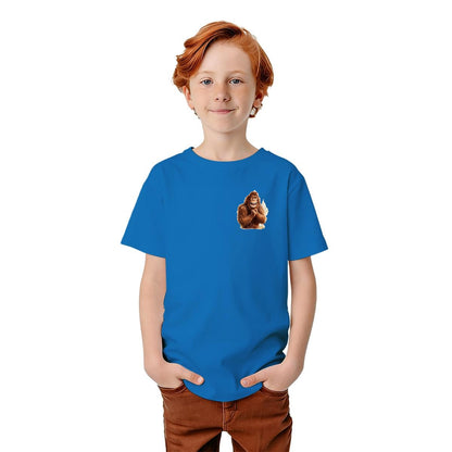 Bigfoot Sasquatch Designs, Kid’s Double Sided Gildan 5000B T Shirt