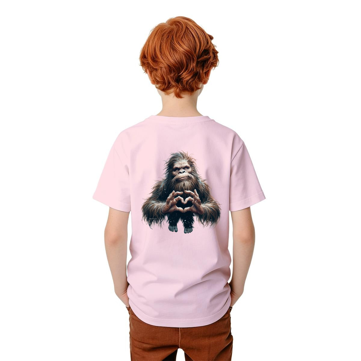 Bigfoot Sasquatch Designs, Kid’s Double Sided Gildan 5000B T Shirt