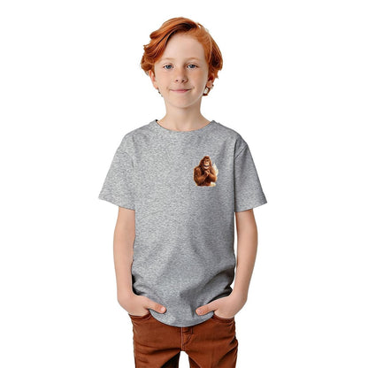 Bigfoot Sasquatch Designs, Kid’s Double Sided Gildan 5000B T Shirt
