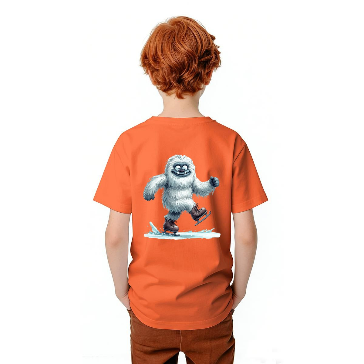Bigfoot Sasquatch Designs, Kid’s Double Sided Gildan 5000B T Shirt