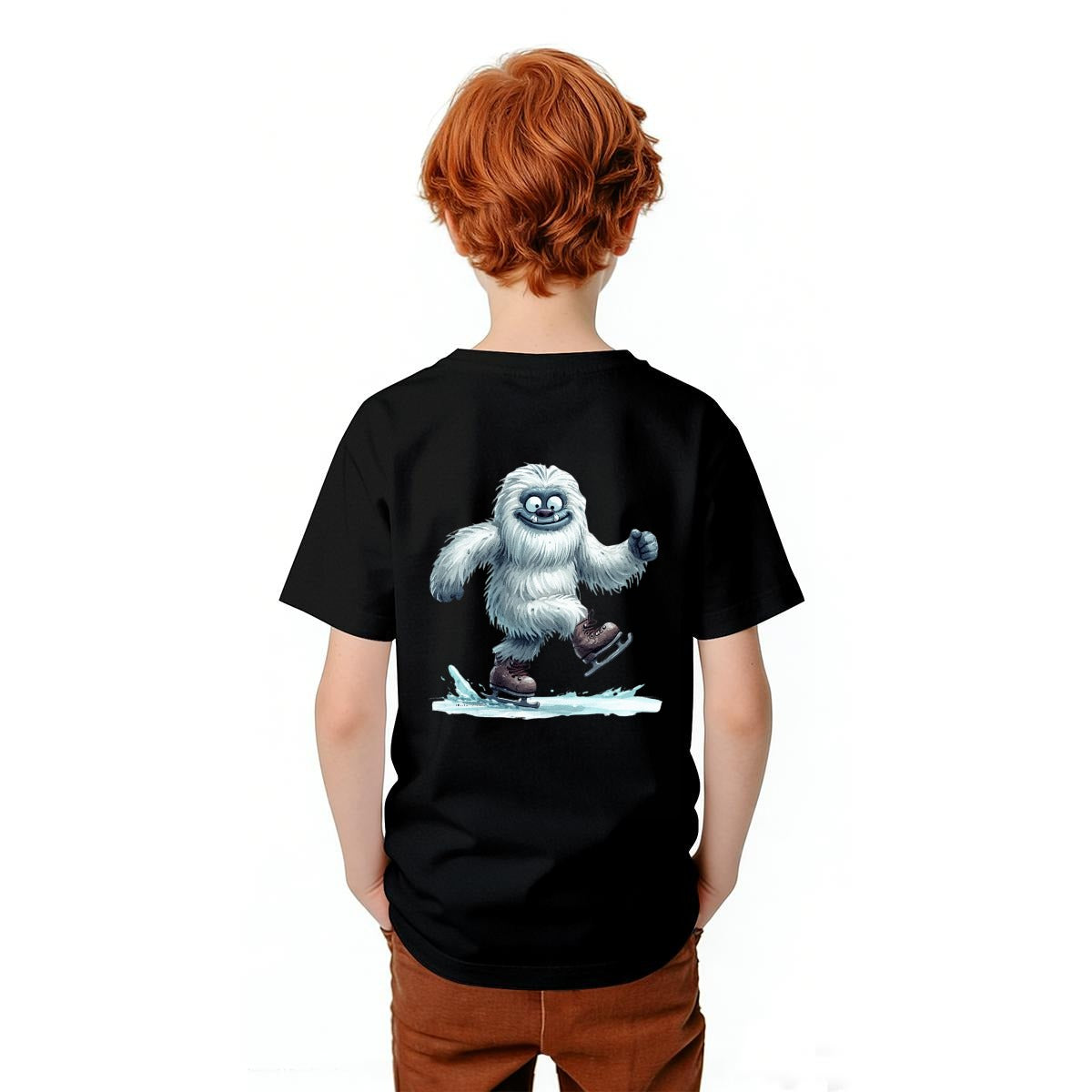 Bigfoot Sasquatch Designs, Kid’s Double Sided Gildan 5000B T Shirt
