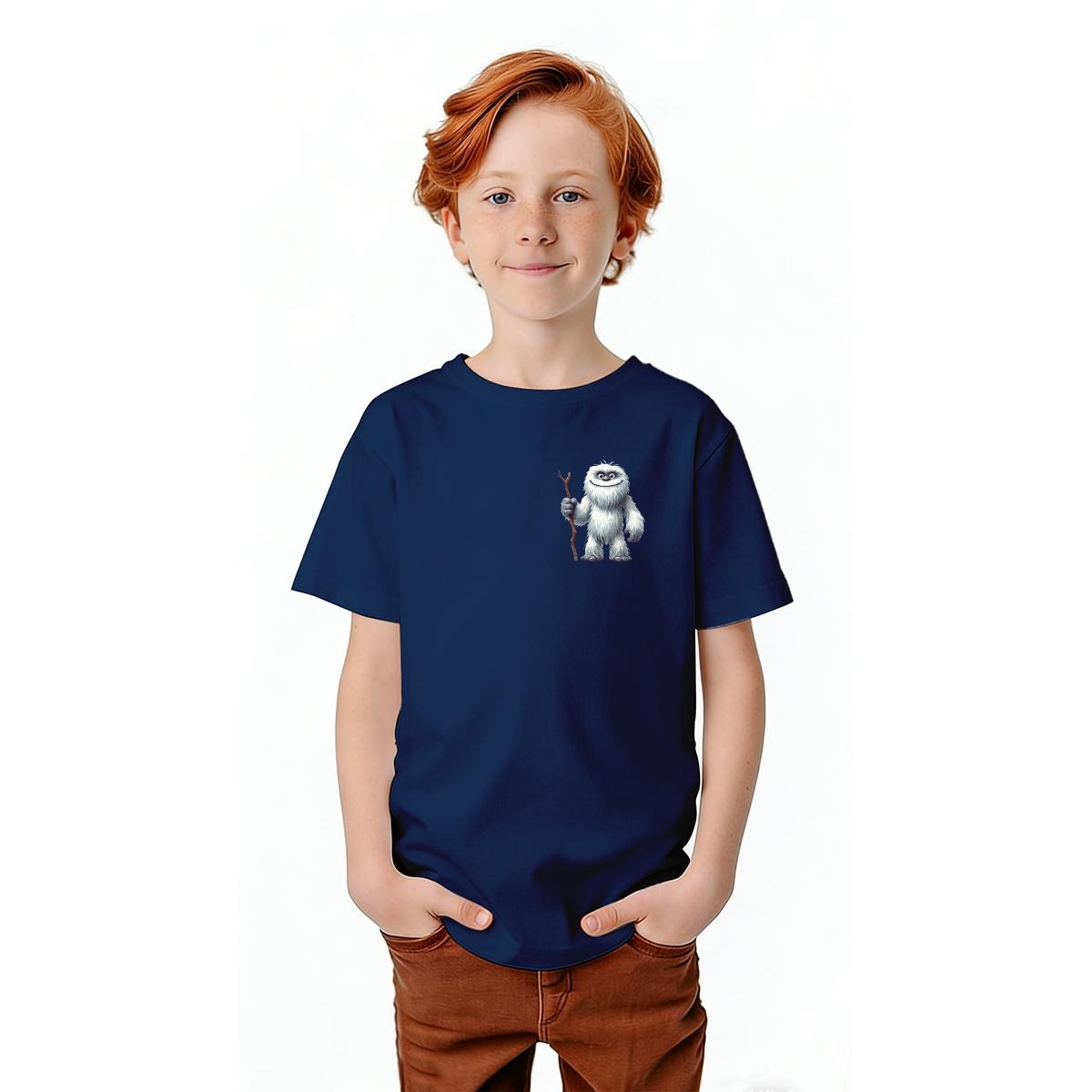 Bigfoot Sasquatch Designs, Kid’s Double Sided Gildan 5000B T Shirt