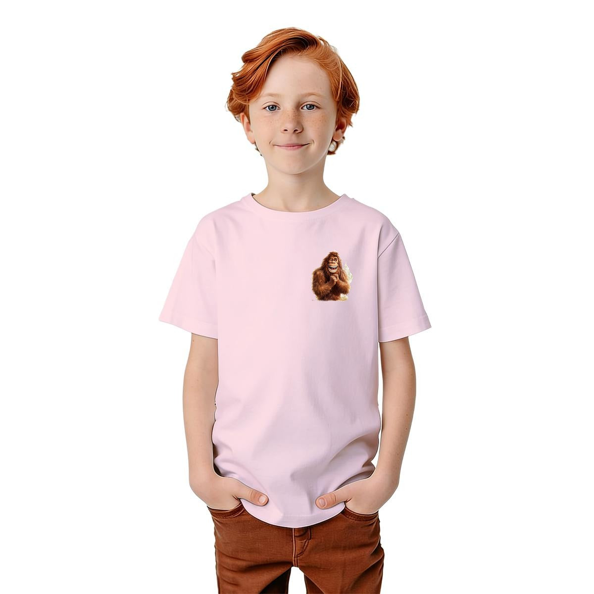 Bigfoot Sasquatch Designs, Kid’s Double Sided Gildan 5000B T Shirt